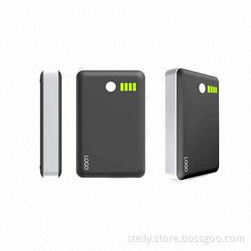 11,000mAh External Portable Power Stations for Smart Devices/5V 2.1A/1A Dual-USB Port Power Bank